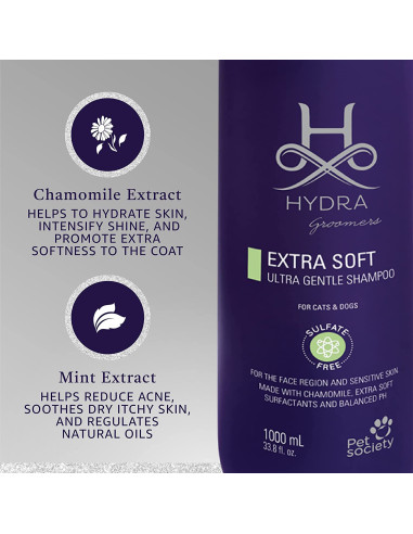 Hydra Groomers Extra Soft Facial shampoo