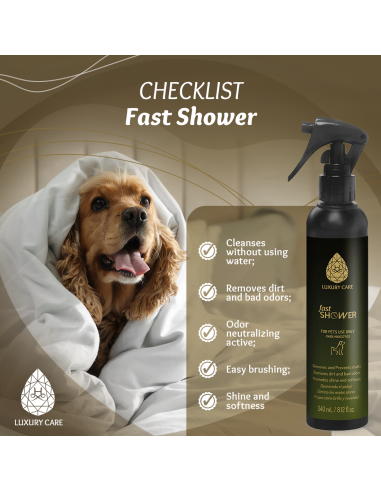 Luxury Care Fast Shower sprej